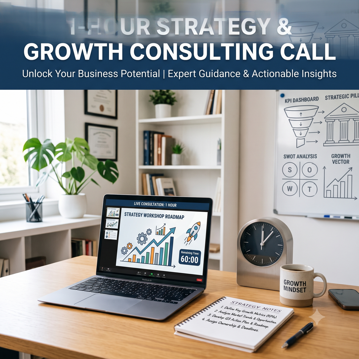 1-Hour Strategy & Growth Consulting